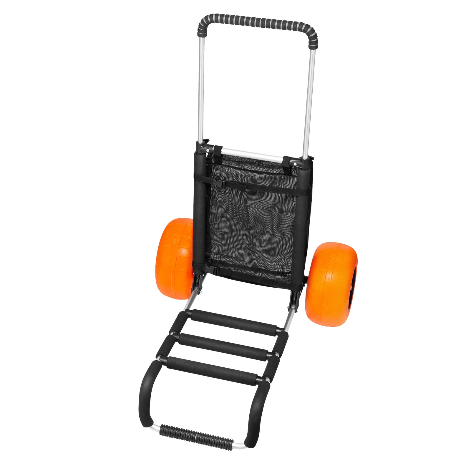 Foldable Beach Cart For Sand With Heavy Duty All-terrain Wheels_voghion.com
